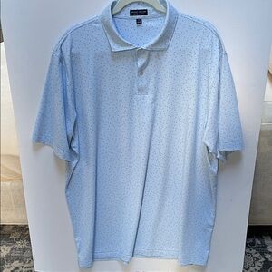 Peter Millar Men's Sky Blue Polo Shirt